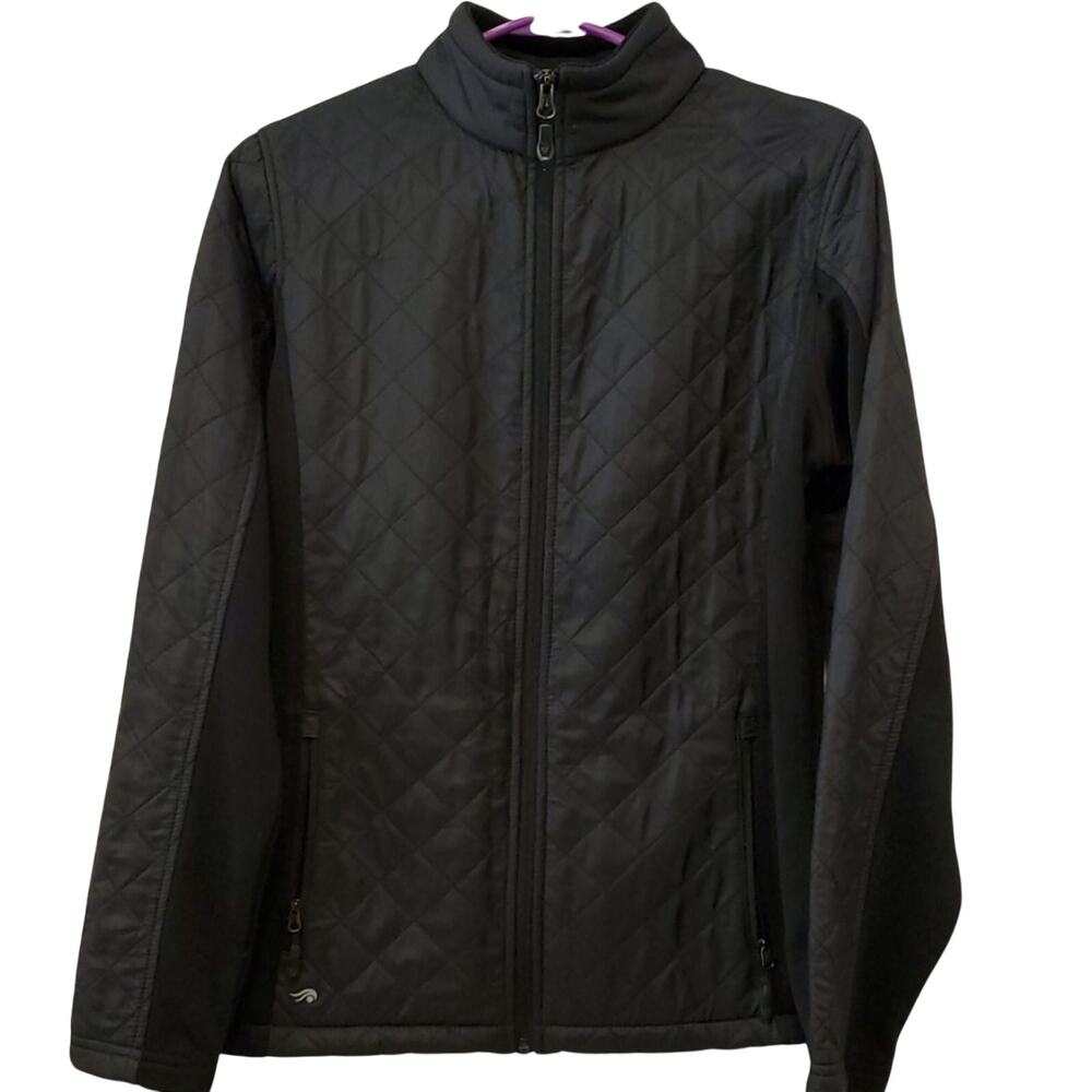 Nwt Ideology black Jacket Soft Shell Full Zip MEDIUM